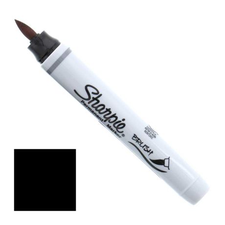 sharpie brush tip